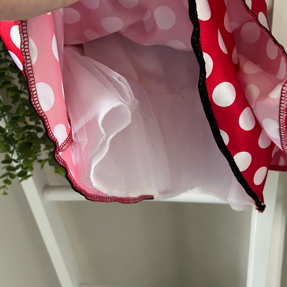 12-18 month Disney Minnie Mouse Dress Costume baby girl Polka dot dress - Picture 7 of 11